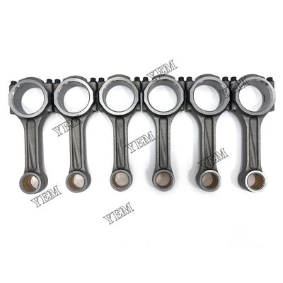 6D95 Connecting Rod Excavator Engine Parts For Komatsu