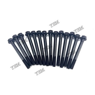 For Isuzu Cylinder Head Bolt 3TNE88 Excavator engine parts 8-94396207-3