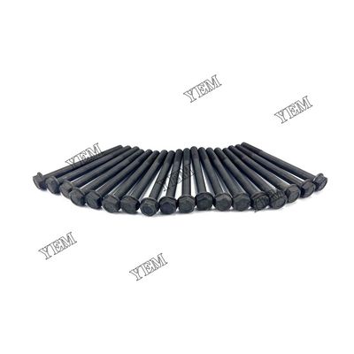 18PC Cylinder Head Bolt For Nissan TD23 Excavator engine parts