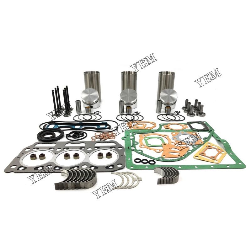 For the Yanmar Engine 3T72 3T72HL Overhaul Rebuild Kit
