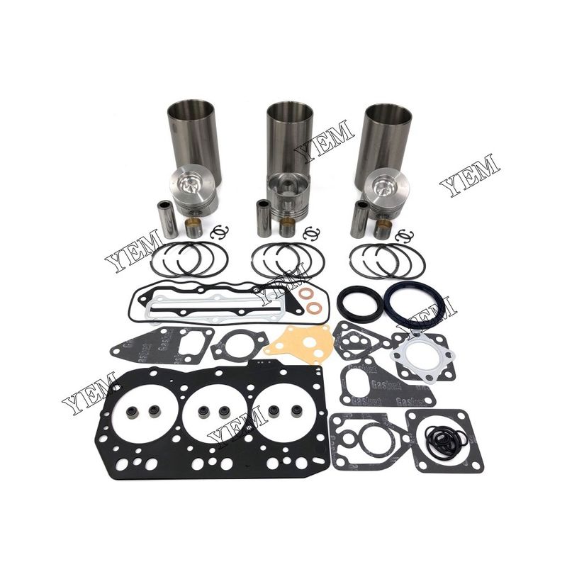 For Yanmar Engine F200 F220 Tractor Overhaul Rebuild Kit 3TNC80 3TNC80L