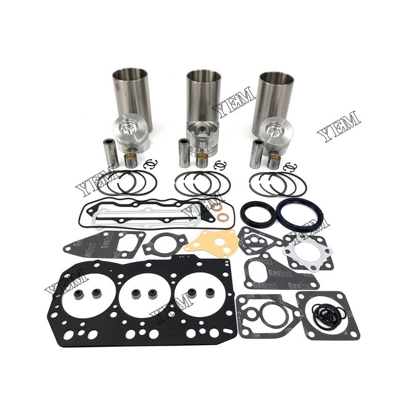 For Yanmar Engine F200 F220 Tractor Overhaul Rebuild Kit 3TNC80 3TNC80L