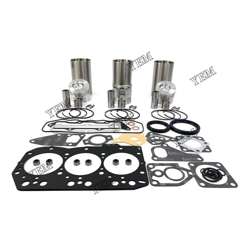 For Yanmar Engine F200 F220 Tractor Overhaul Rebuild Kit 3TNC80 3TNC80L