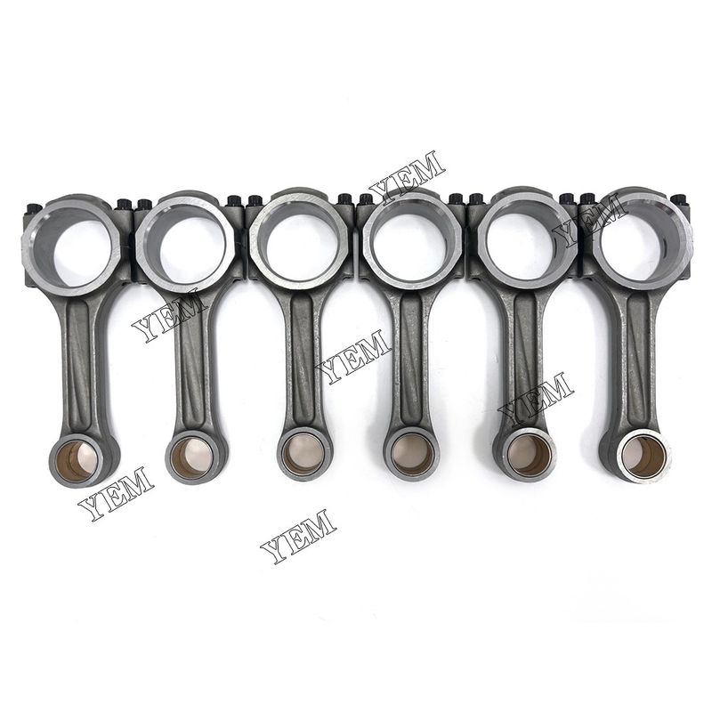 6D95 Connecting Rod Excavator Engine Parts For Komatsu