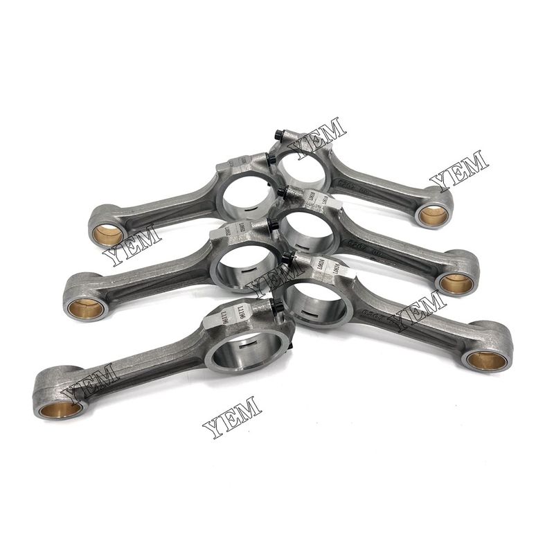 6D95 Connecting Rod Excavator Engine Parts For Komatsu