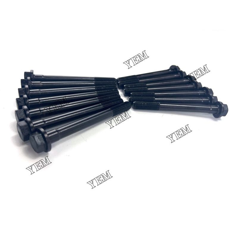 For Isuzu Cylinder Head Bolt 3TNE88 Excavator engine parts 8-94396207-3