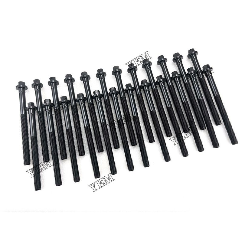 24PC Cylinder Head Bolt For Liebherr D934 Excavator engine parts