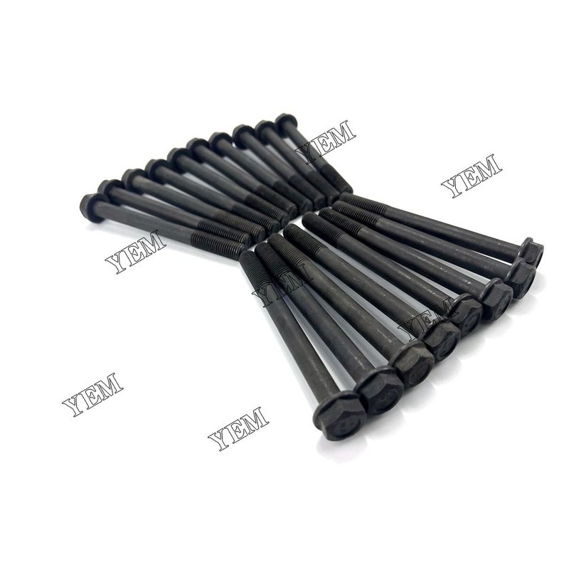 18PC Cylinder Head Bolt For Nissan TD23 Excavator engine parts