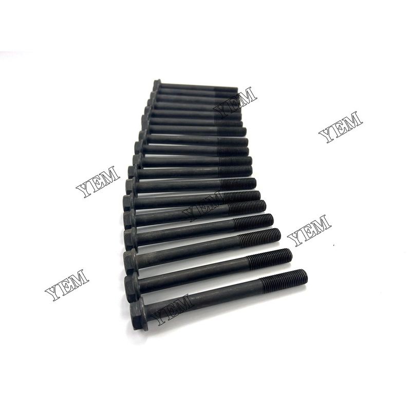 18PC Cylinder Head Bolt For Nissan TD23 Excavator engine parts
